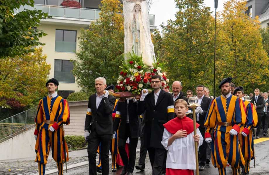 Rosenkranzprozession Einsiedeln 2022