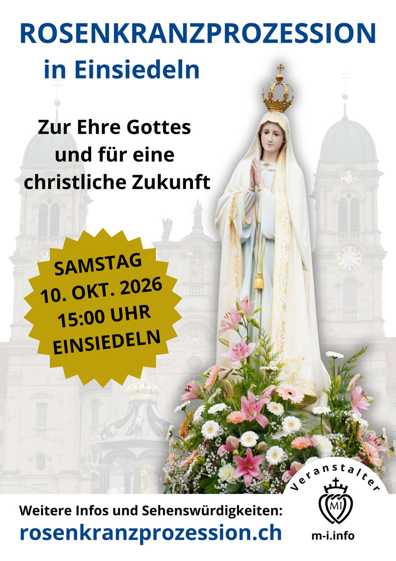 2026-Aushang-Rosenkranzprozession-800px Plakat Rosenkranzprozession Einsiedeln 2025